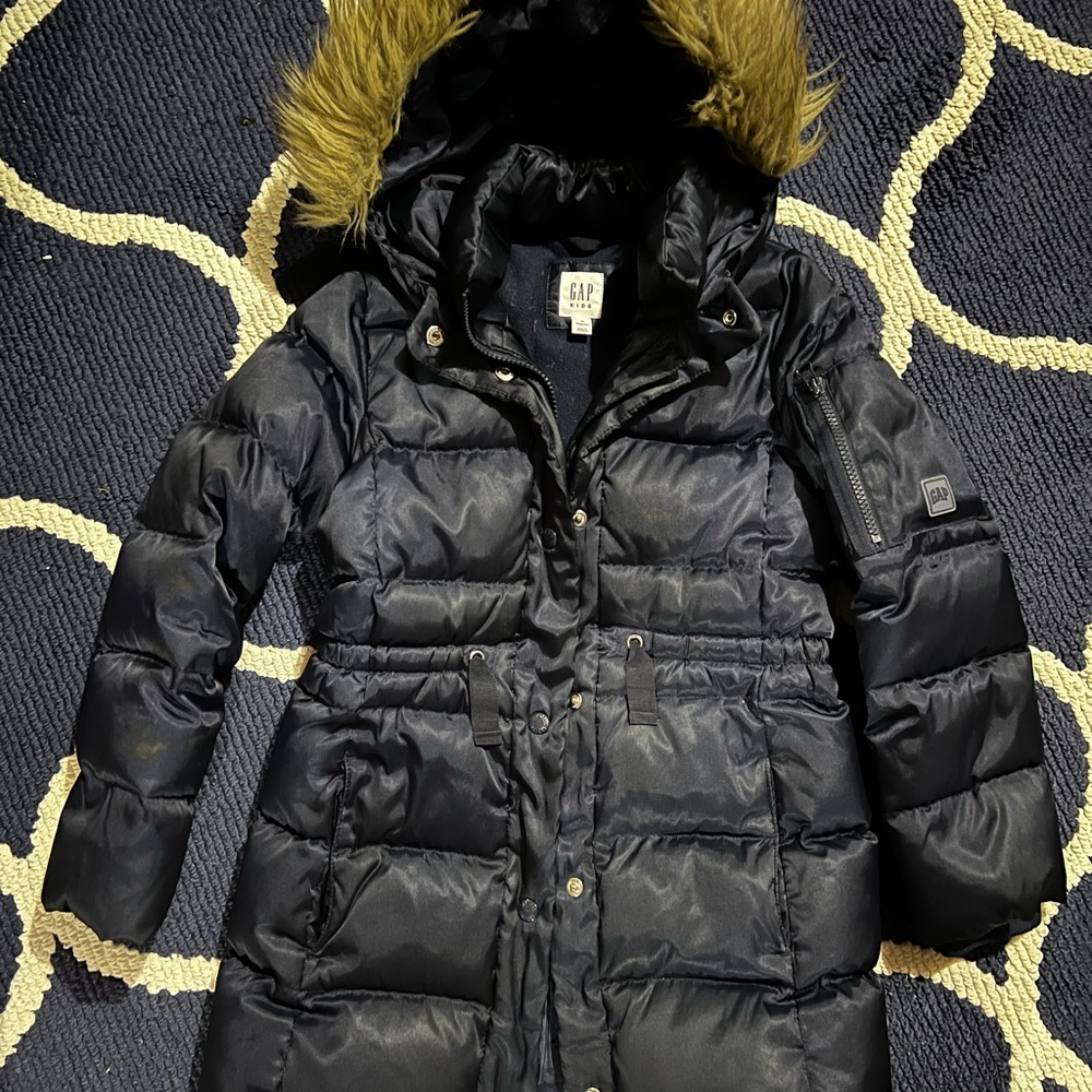 GAP-Girls Navy Blue Down winter coat